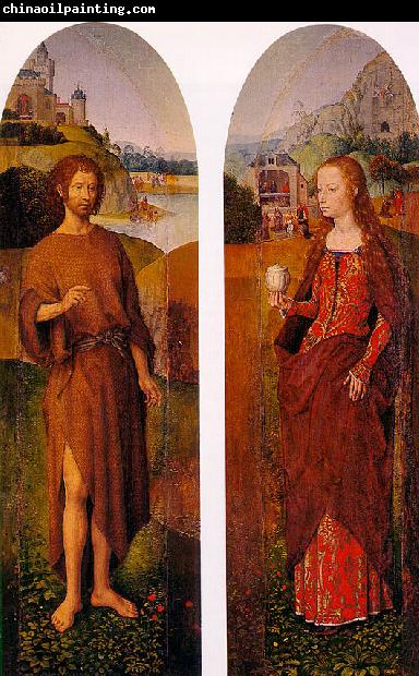 Hans Memling Outer Wings of a Triptych