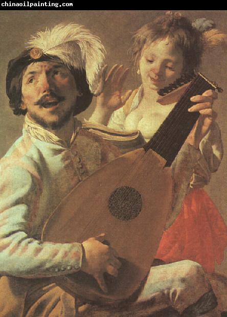 Hendrick Terbrugghen The Duet-l