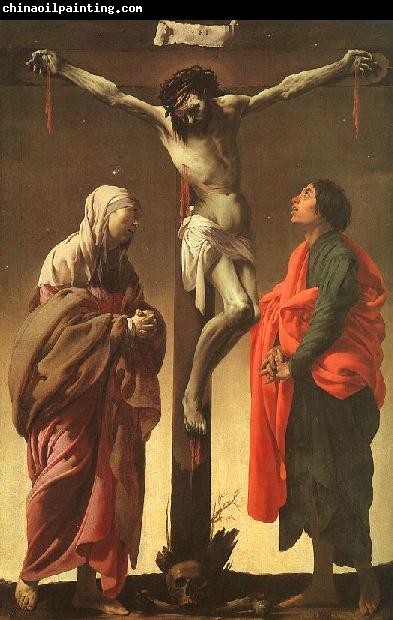 Hendrick Terbrugghen The Crucifixion with the Virgin and St.John