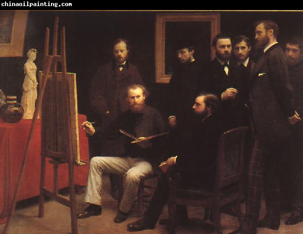 Henri Fantin-Latour An Atelier in the Batignolles