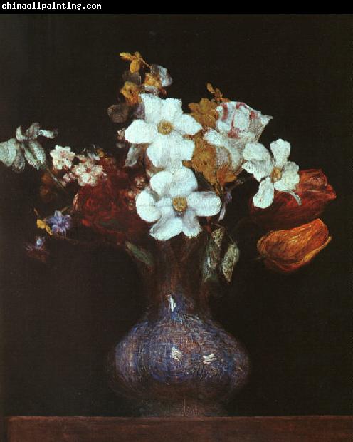 Henri Fantin-Latour Narcissus and Tulips