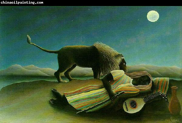 Henri Rousseau The Sleeping Gypsy