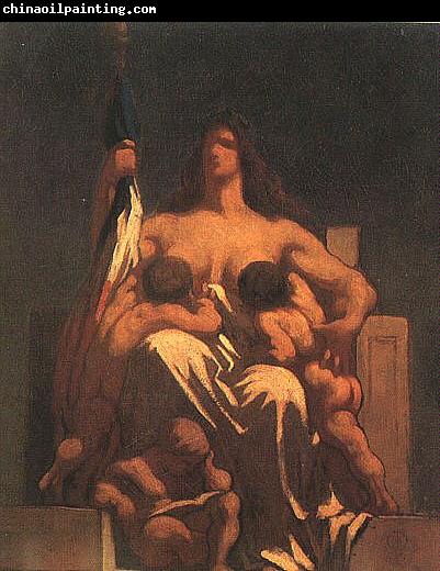 Honore  Daumier The Republic