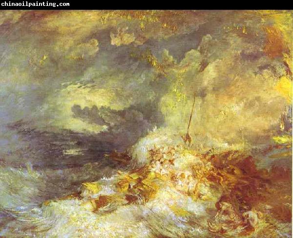J.M.W. Turner Fire at Sea
