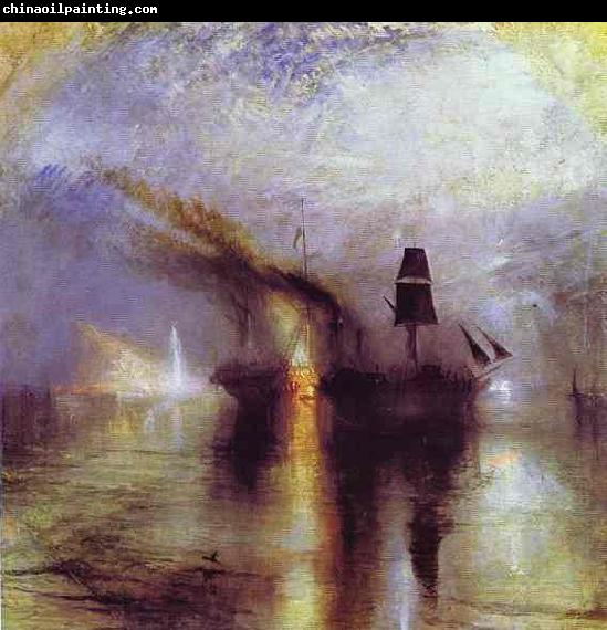 J.M.W. Turner Peace - Burial at Sea.