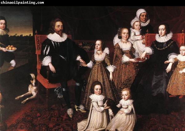 JOHNSON, Cornelius Sir Thomas Lucy and his Family sg