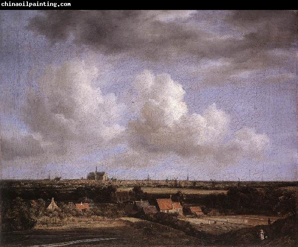 Jacob van Ruisdael Landscape with a View of Haarlem