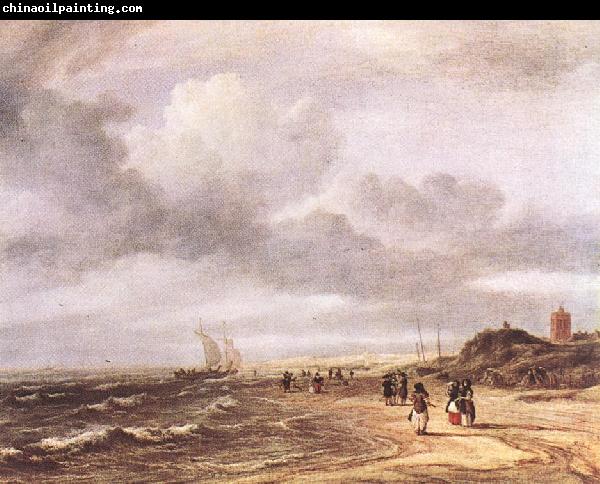 Jacob van Ruisdael The Shore at Egmond-an-Zee