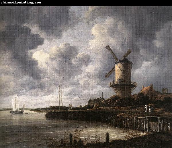 Jacob van Ruisdael The Windmill at Wijk bij Duurstede