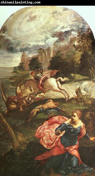 Jacopo Robusti Tintoretto St.George and the Dragon