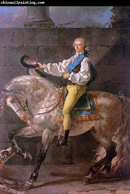 Jacques-Louis David Count Potocki