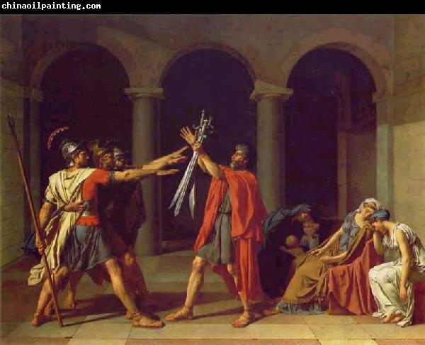 Jacques-Louis David Oath of the Horatii