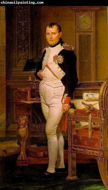 Jacques-Louis David Napoleon in His Study