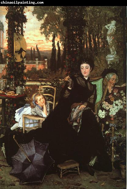 James Tissot Une Veuve  (A Widow)