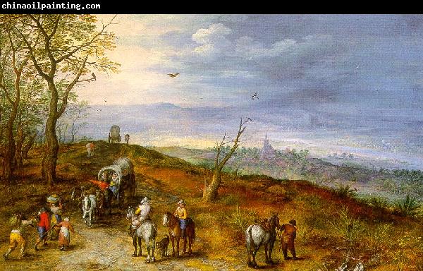 Jan Brueghel Wayside Encounter