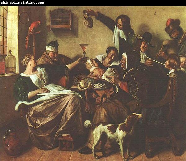 Jan Steen The Artist's Family