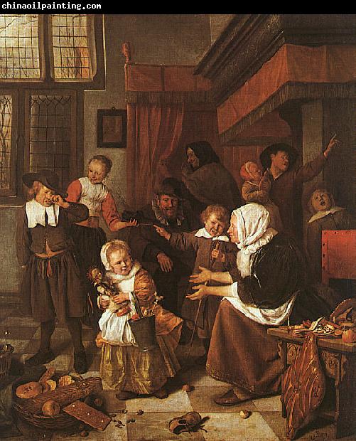 Jan Steen The Feast of St.Nicholas