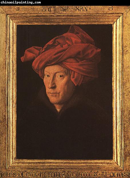 Jan Van Eyck A Man in a Turban   3