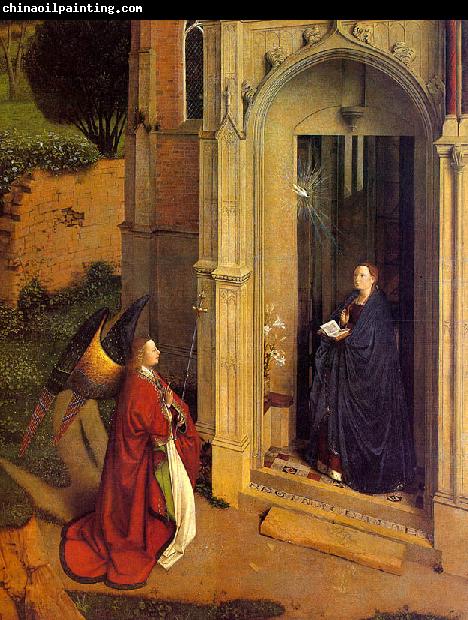 Jan Van Eyck The Annunciation  6