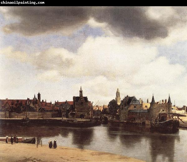 Jan Vermeer View of Delft