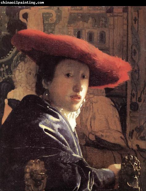 Jan Vermeer Girl with Red Hat