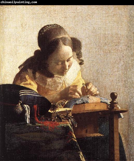 Jan Vermeer The Lacemaker