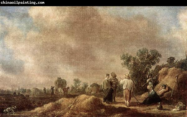 Jan van Goyen Haymaking