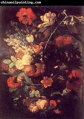 Jan van Huysum Vase of Flowers on a Socle