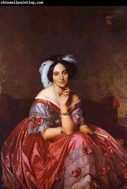 Jean Auguste Dominique Ingres Portrait of Baroness James de Rothschild