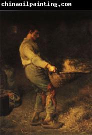 Jean Francois Millet The Winnower