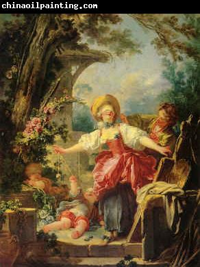 Jean Honore Fragonard Blindman's Buff