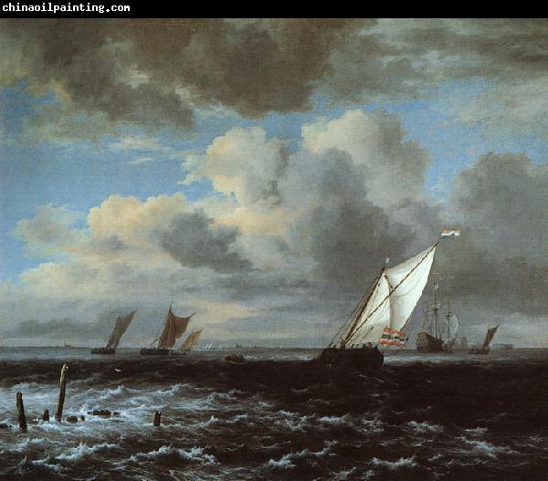 Jacob van Ruisdael Rough Sea