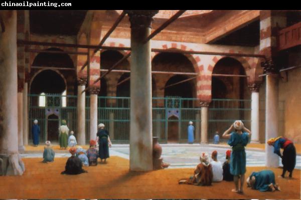 Jean Leon Gerome Interior of a Mosque  7