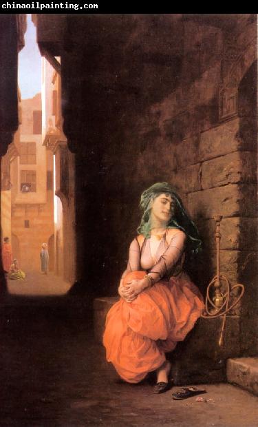 Jean Leon Gerome Arab Girl with Waterpipe