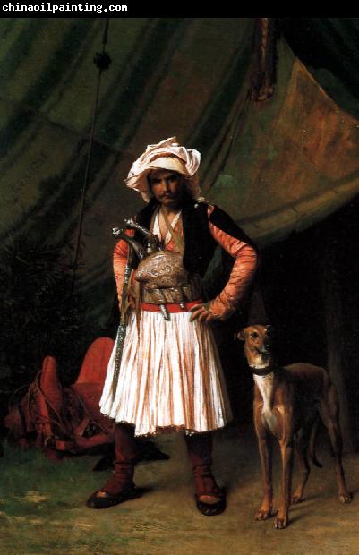 Jean Leon Gerome Bashi-Bazouk and his Dog