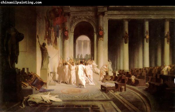 Jean Leon Gerome The Death of Caesar