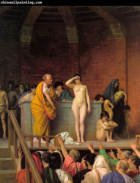 Jean Leon Gerome Slave Auction