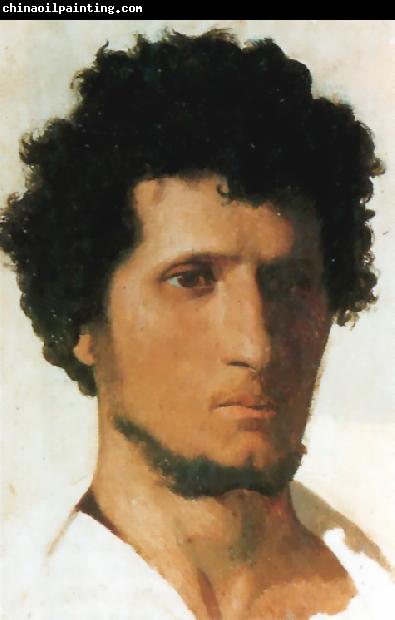 Jean Leon Gerome Head of a Peasant of the Roman Campagna