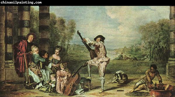 Jean-Antoine Watteau Mezzetin