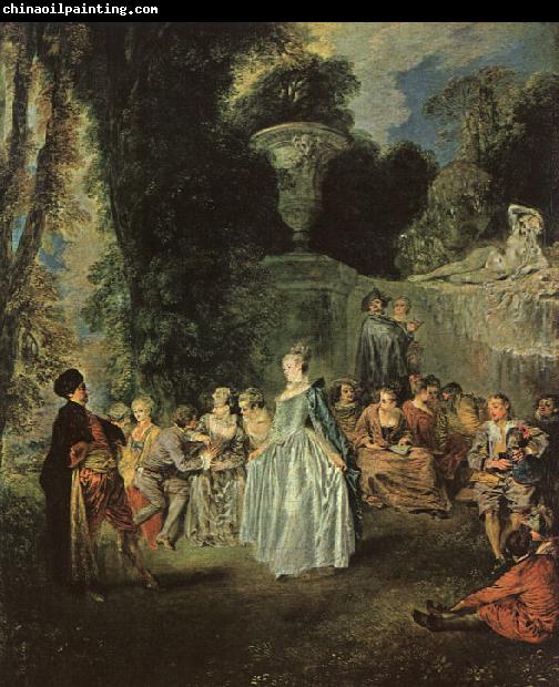 Jean-Antoine Watteau Fetes Venitiennes