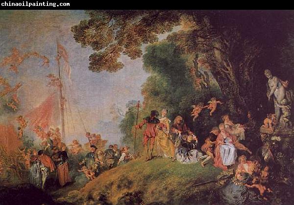 Jean-Antoine Watteau Pilgrimage to Cythera