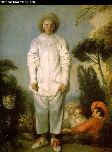 Jean-Antoine Watteau Gilles as Pierrot