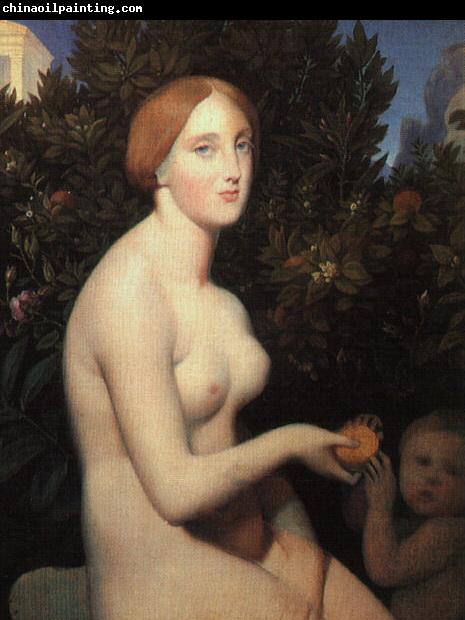 Jean-Auguste Dominique Ingres Venus at Paphos