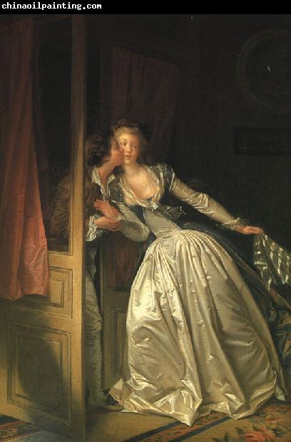 Jean-Honore Fragonard The Stolen Kiss