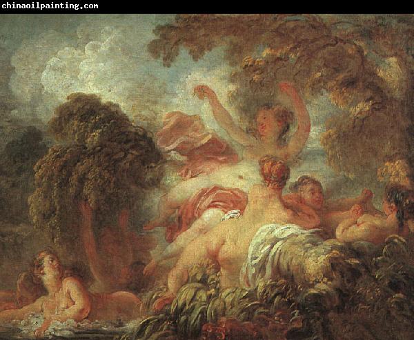 Jean-Honore Fragonard The Bathers