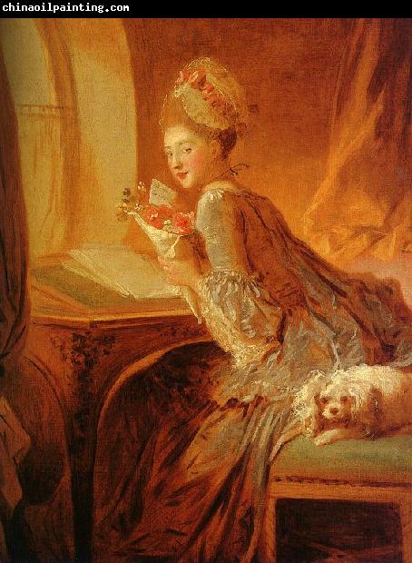 Jean-Honore Fragonard The Love Letter