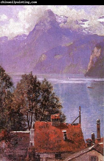 John Douglas Woodward Brunnen, Lake Lucerne