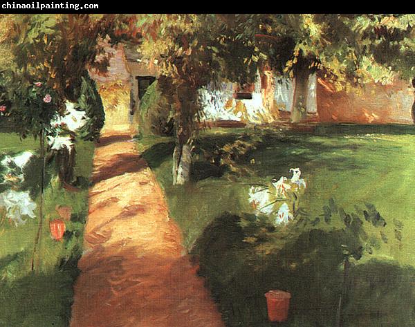 John Singer Sargent Millet s Garden