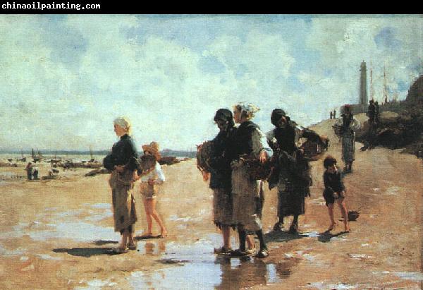 John Singer Sargent Oyster Gatherers of Cancale