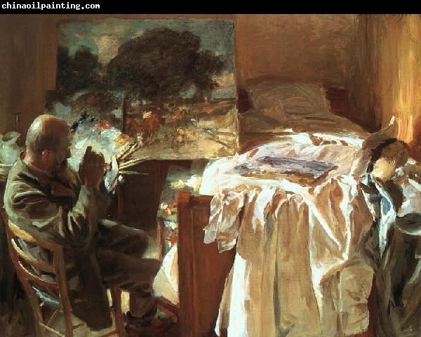 John Singer Sargent An Artist in his Studio